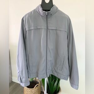 Mens Gray Calvin Klein Jacket